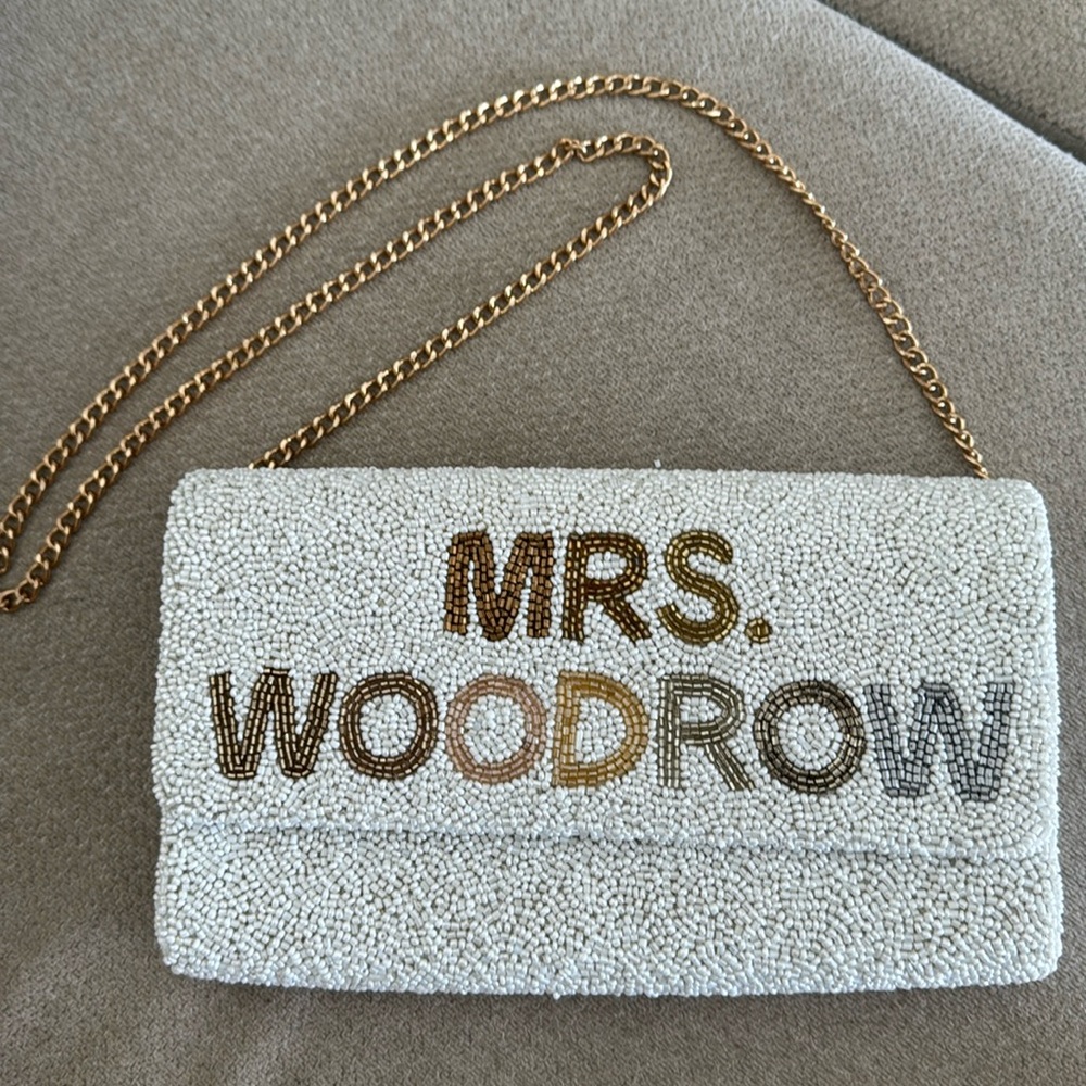 Mrs Woodrow Hand Beaded Purse